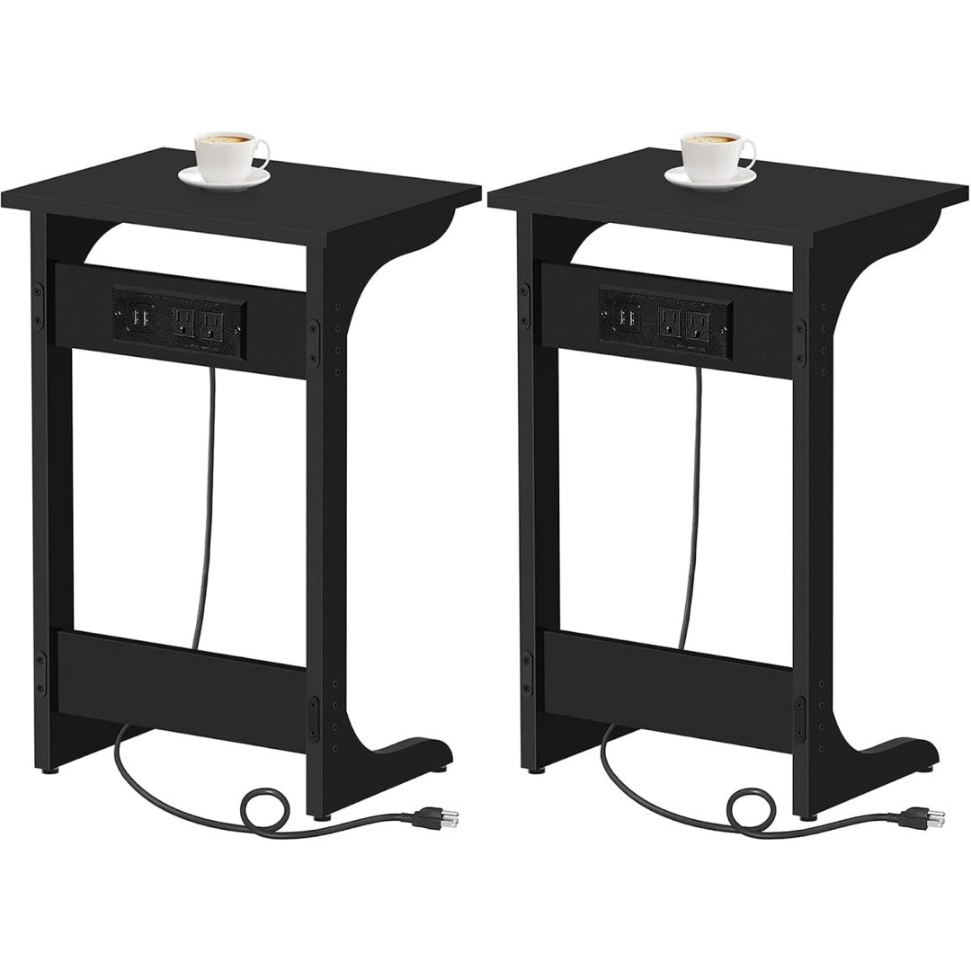 Tischset in Schwarz