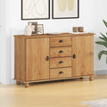 Sideboard mit 4 Schubladen und Holzoptik