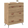 Glaenzende Oberflaechen an dem Sideboard mit 69.5 x 34 x 90 cm