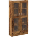 Der Hochschrank nimmt mit 82.5 x 30.5 x 150 cm Gestalt an