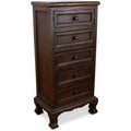 Schubladen praegen das Sideboard in Dunkelbraun